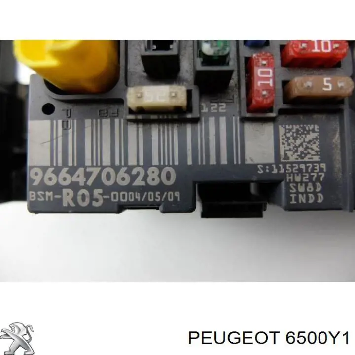 Монтажный блок Peugeot/Citroen 6500R7