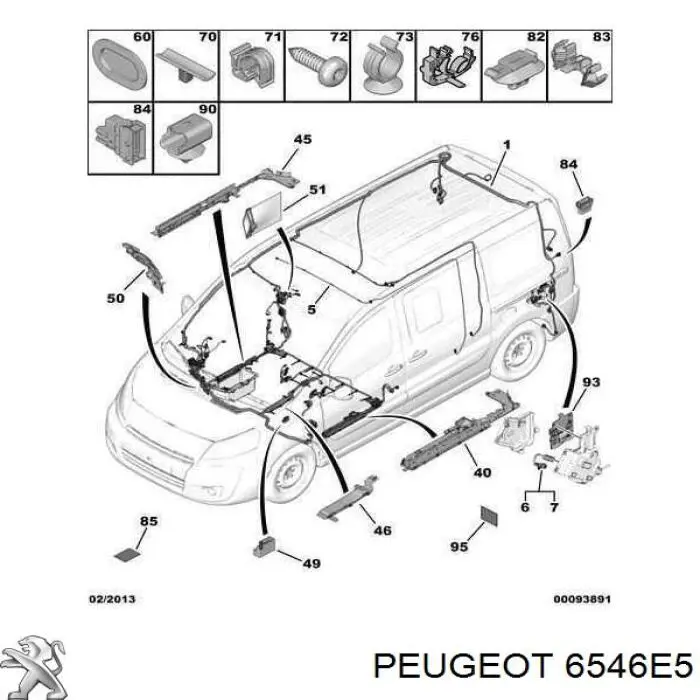  Peugeot/Citroen 6546E5 цена, от 6.75 USD