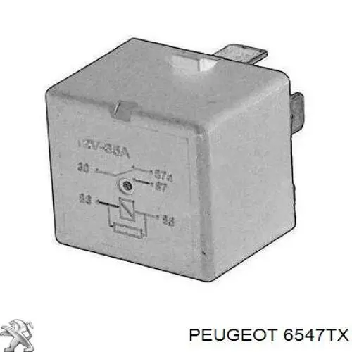 Купить 6547TX Peugeot/Citroen Реле вентилятора