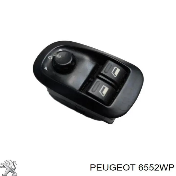 Кнопочный блок управления стеклоподъемником передний левый Peugeot/Citroen 6552WP цена, от 16.86 USD