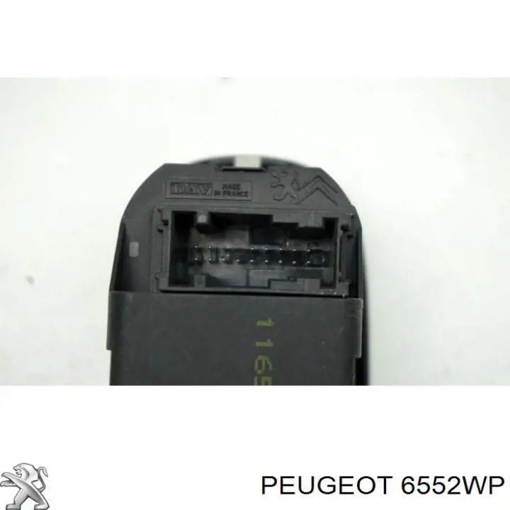 Купить 6552WP Peugeot/Citroen Кнопки переднего левого стеклоподъёмника