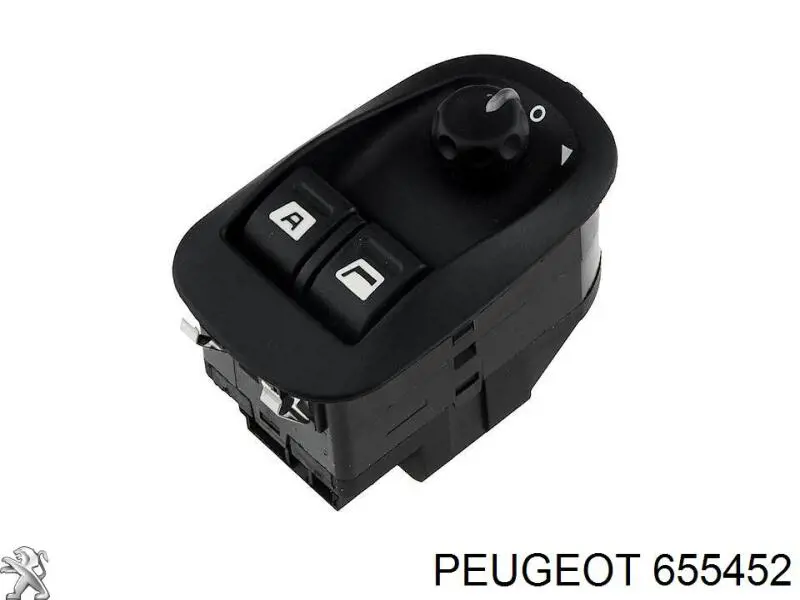 Купить 655452 Peugeot/Citroen Кнопки переднего левого стеклоподъёмника