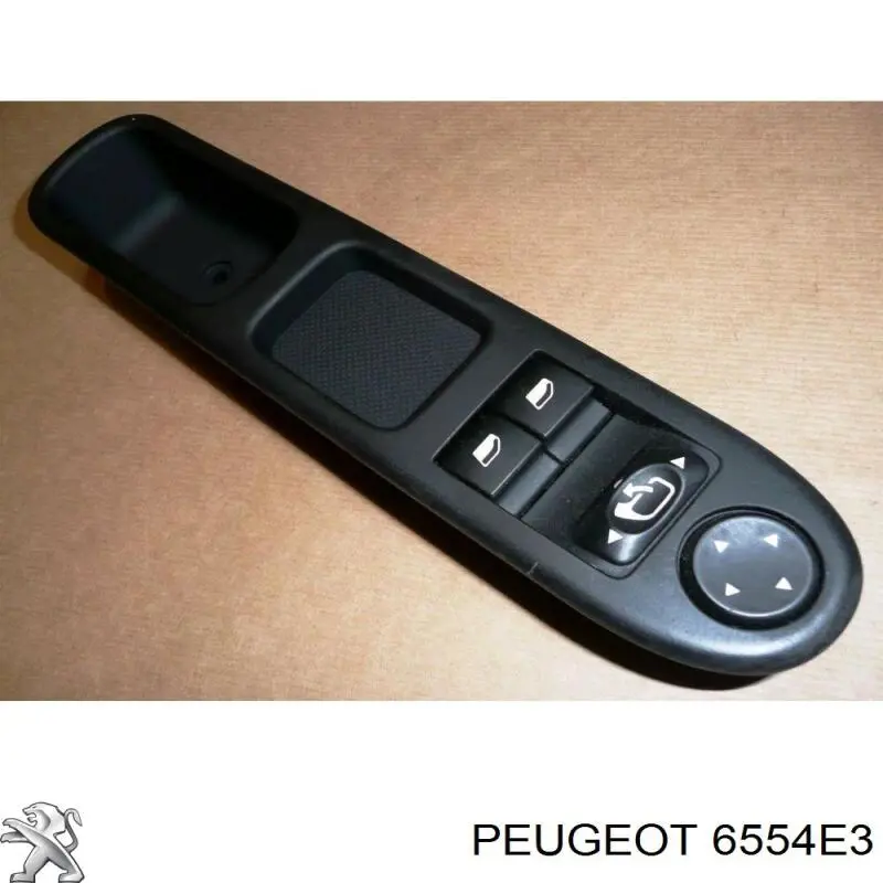 Купить 6554E3 Peugeot/Citroen Кнопки переднего левого стеклоподъёмника