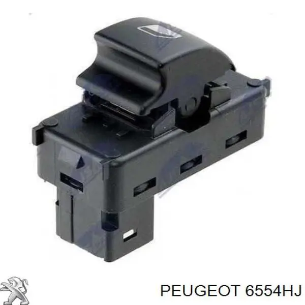 Купить 6554HJ Peugeot/Citroen Кнопка стеклоподъемника передняя