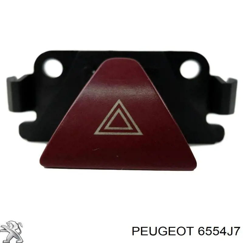 Кнопка включения аварийного сигнала на Peugeot 307 CC 