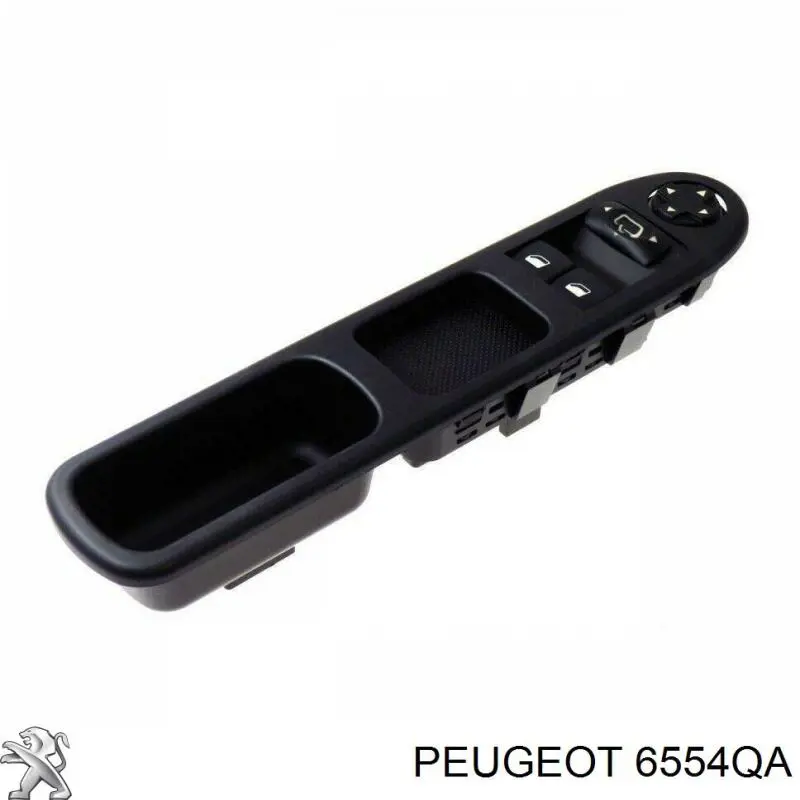 6554QA Peugeot/Citroen кнопочный блок управления стеклоподъемником передний левый