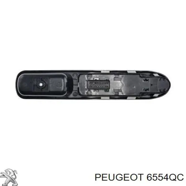 Unidad de control elevalunas delantera izquierda 6554QC Peugeot/Citroen