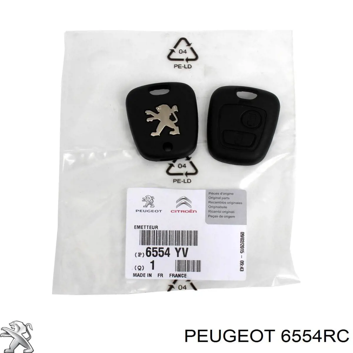  Peugeot/Citroen 6554RC цена, от 25.34 USD