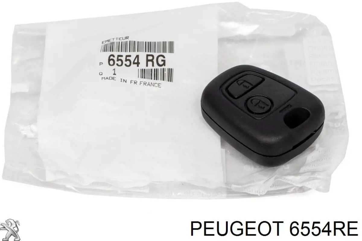 Купить 6554RE Peugeot/Citroen Брелок управления сигнализацией