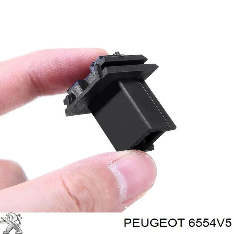 Кнопка привода замка 3/5 двери (ляды)/крышки багажника Peugeot/Citroen 6554V5