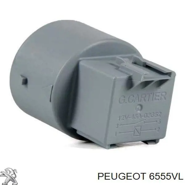 6555VL Peugeot/Citroen реле вентилятора