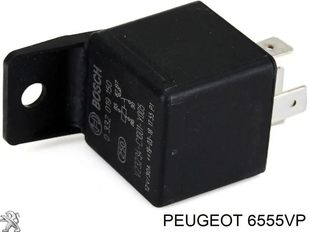 Многофункциональное реле Peugeot/Citroen 6555VP