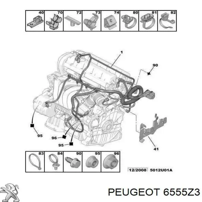  6555Z3 Peugeot/Citroen