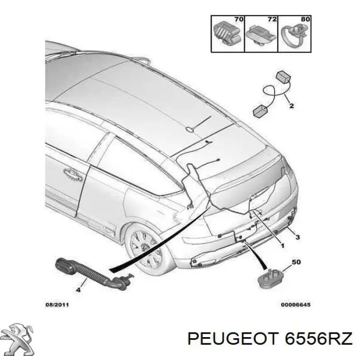  6556RZ Peugeot/Citroen