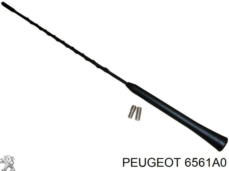 Haste de antena para Peugeot 206 (2A/C)