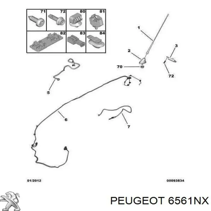 6561NX Peugeot/Citroen 