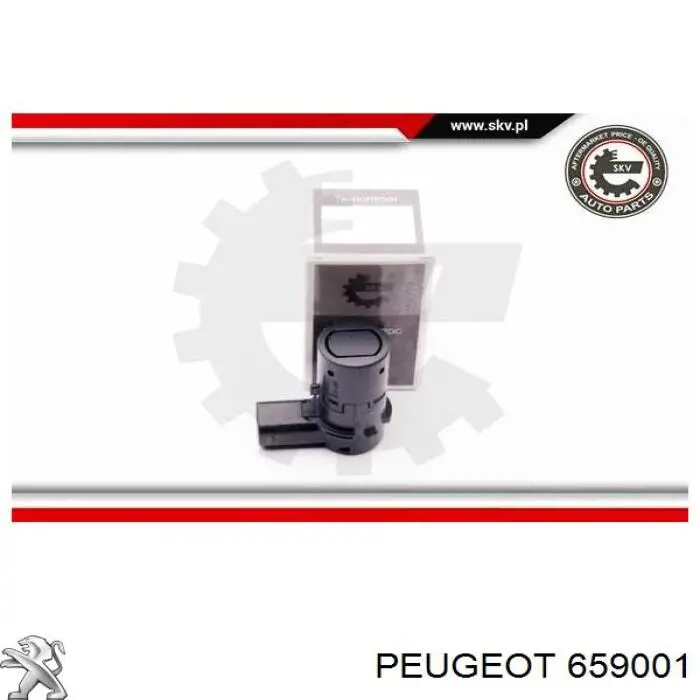 Датчик сигнализации парковки (парктроник), задний Peugeot/Citroen 659001 цена, от 9.30 USD