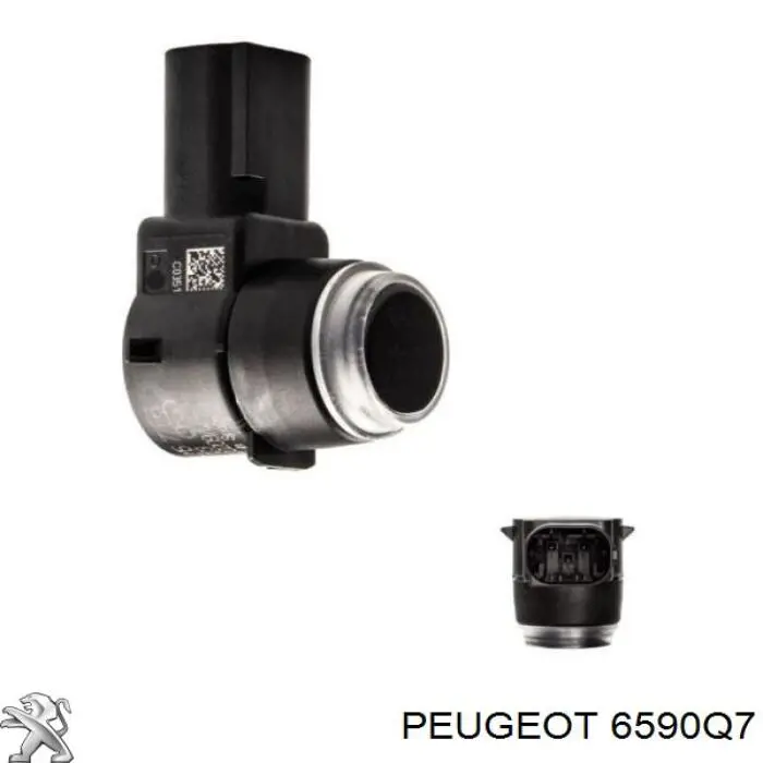 6590Q7 Peugeot/Citroen Задние парктроники