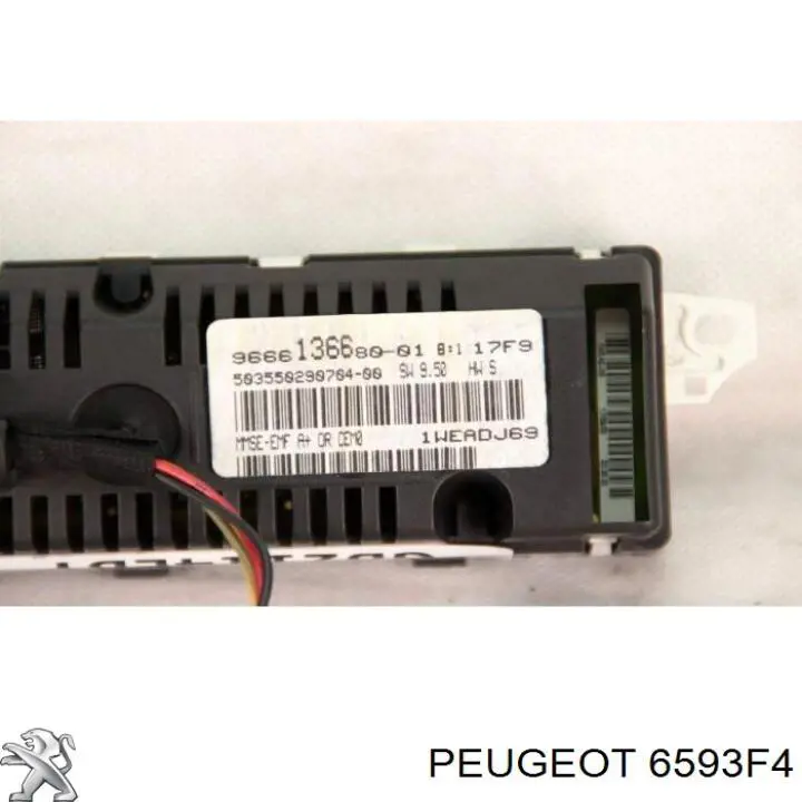 Дисплей многофункциональный Peugeot/Citroen 6593F4 цена, от 29.36 USD