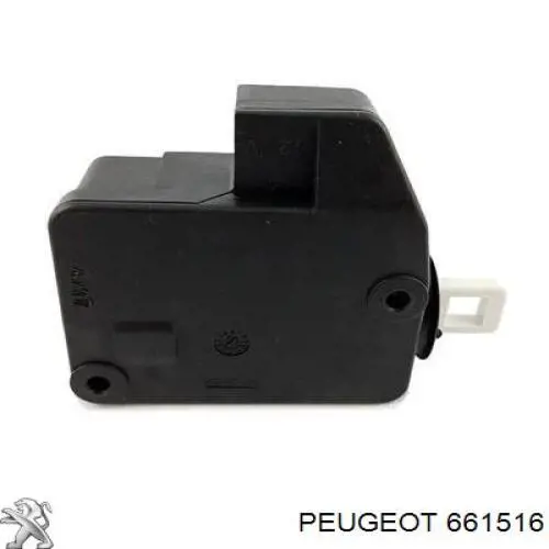 661516 PEUGEOT Elemento de regulación, cierre centralizado, puerta de maletero original y equivalente