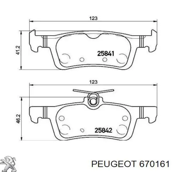 670161 Peugeot/Citroen 