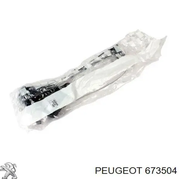 673504 PEUGEOT Cabrestante de rueda de repuesto original y equivalente