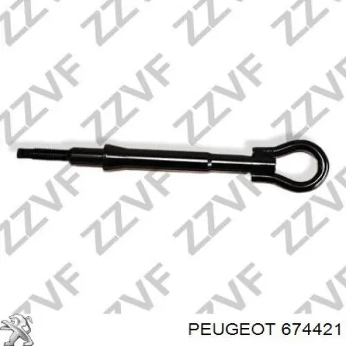 674421 Peugeot/Citroen Крюк буксирный передний