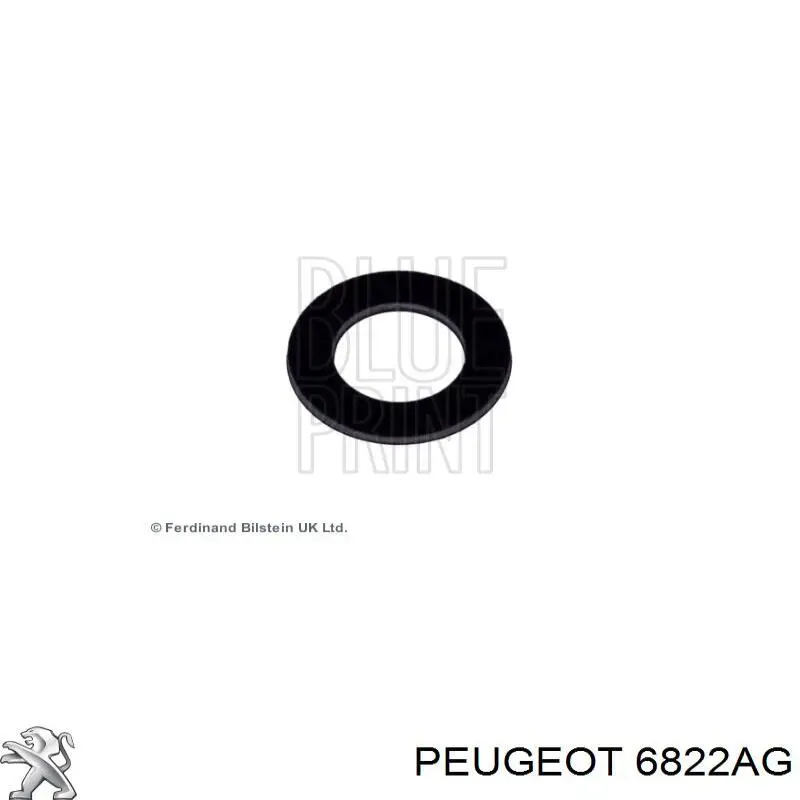 Прокладка пробки поддона двигателя 6822AG Peugeot/Citroen