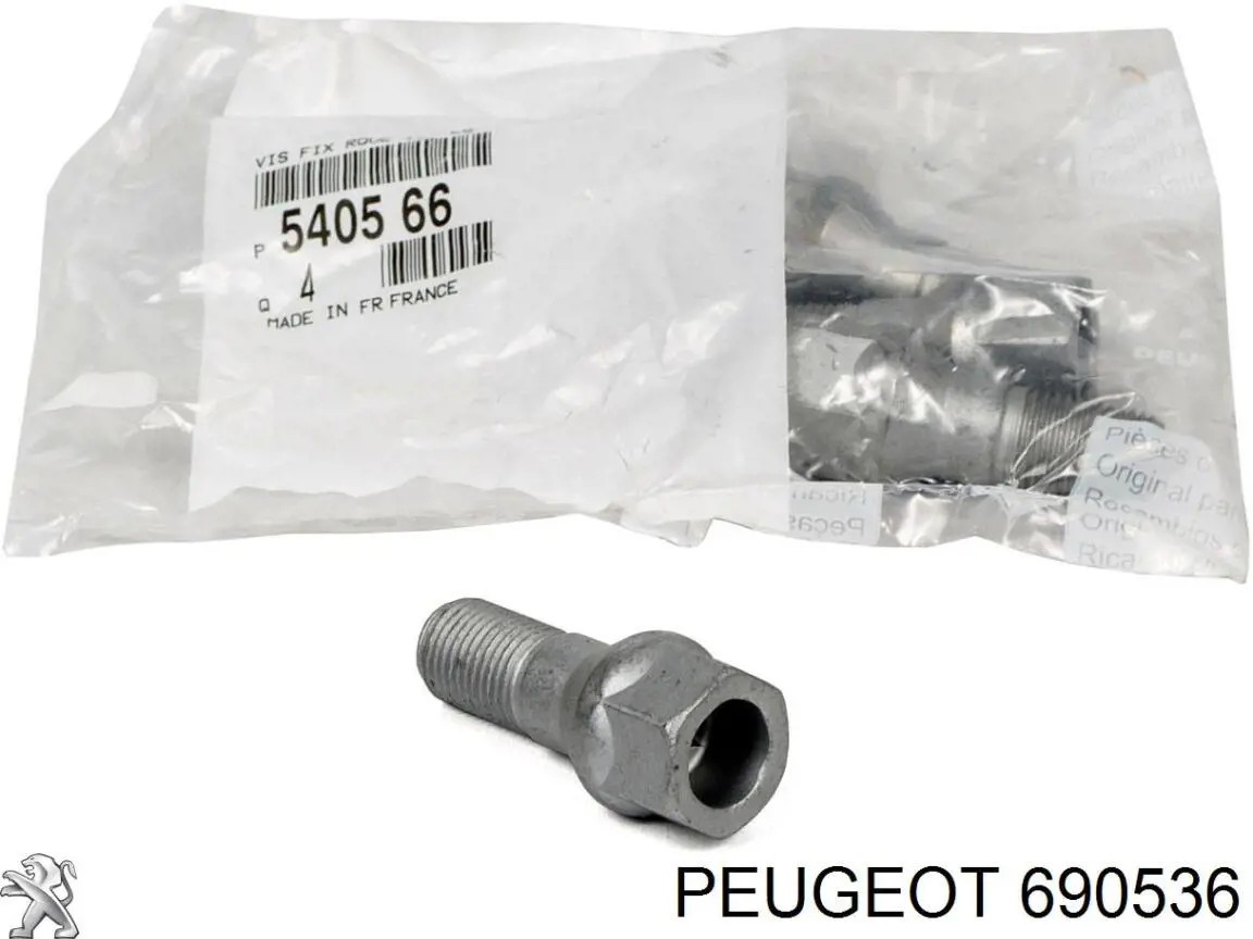 Купить 690536 Peugeot/Citroen Болт тормозного диска