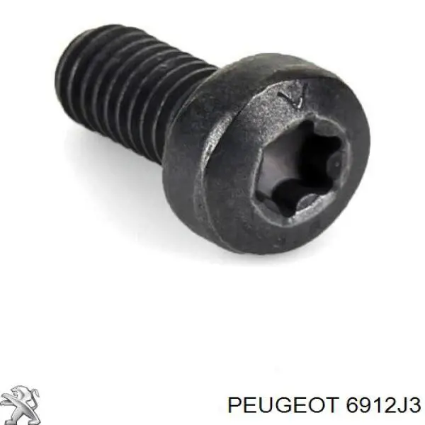 00006912J3 Peugeot/Citroen болт крепления корзины сцепления