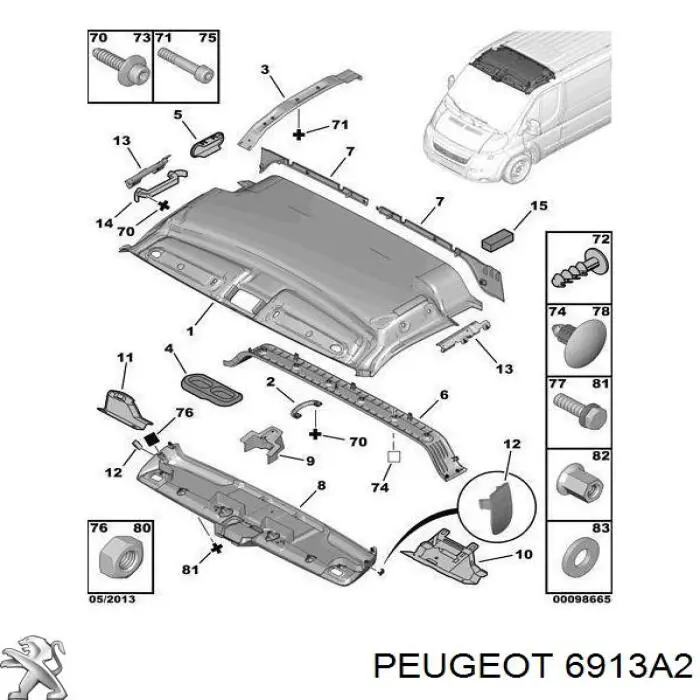 6913A2 Peugeot/Citroen 