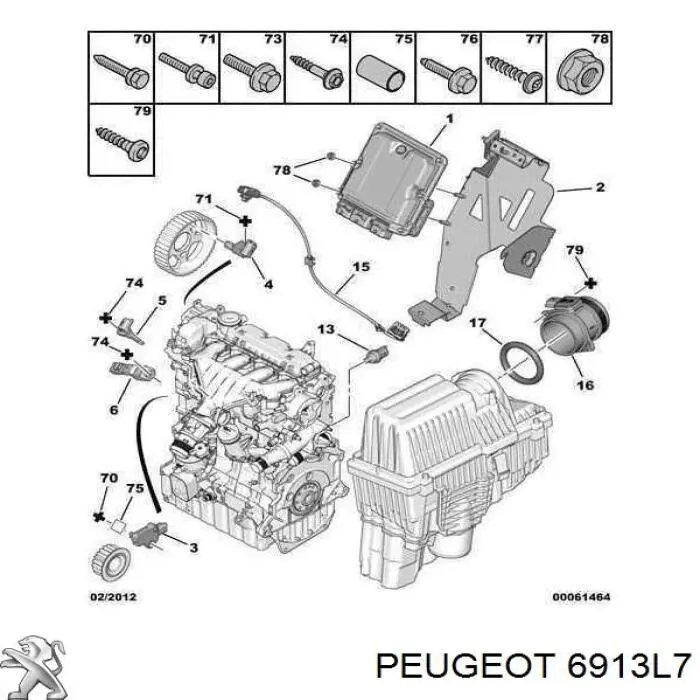  00006913L7 Peugeot/Citroen