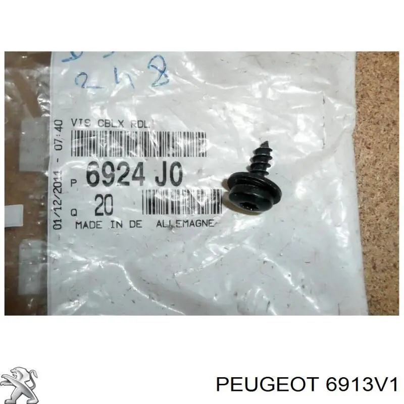 Болт Peugeot/Citroen 6913V1 цена, от 0.91 USD