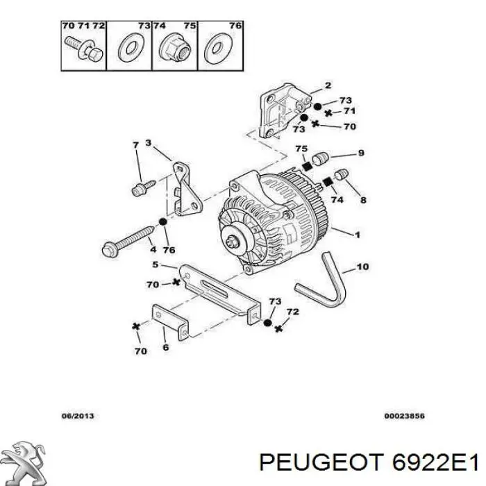  6922E1 Peugeot/Citroen