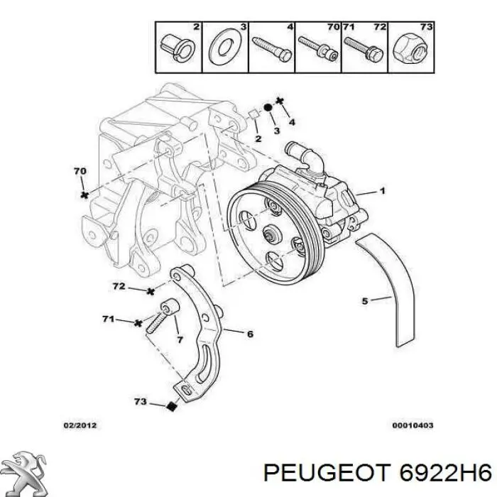 6922H6 Peugeot/Citroen 