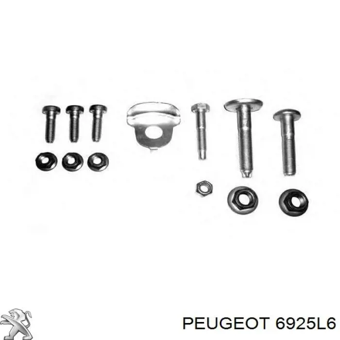 Болт (гайка) крепежа 6925L6 Peugeot/Citroen