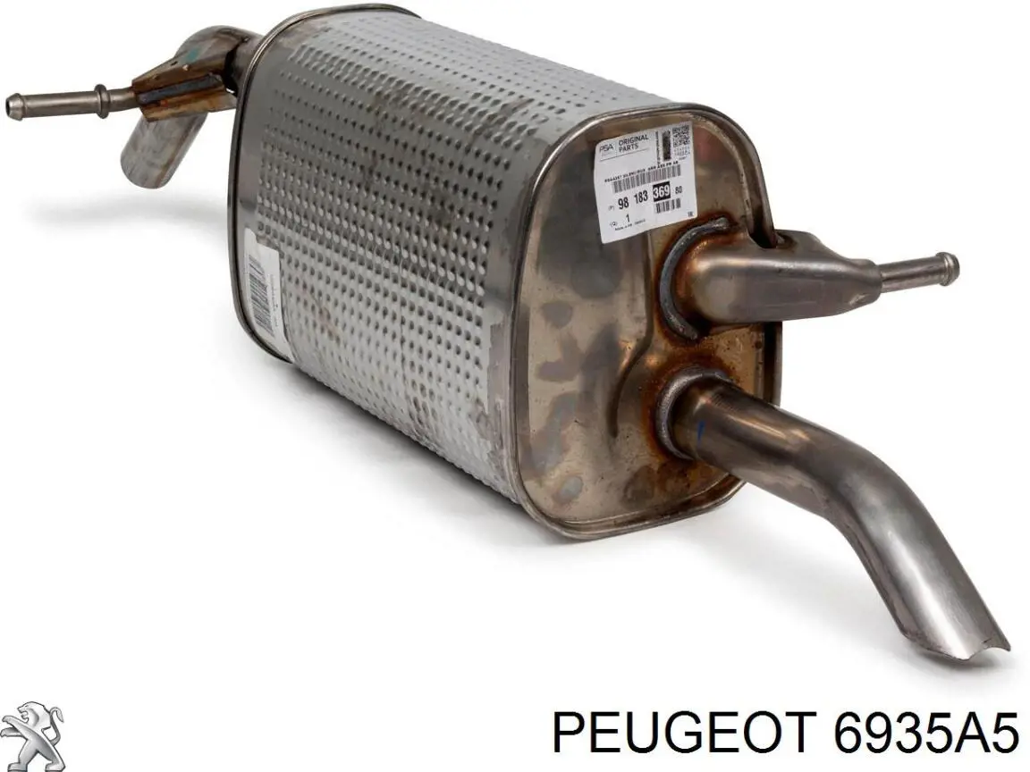 Гайка выпускного коллектора Peugeot/Citroen 6935A5