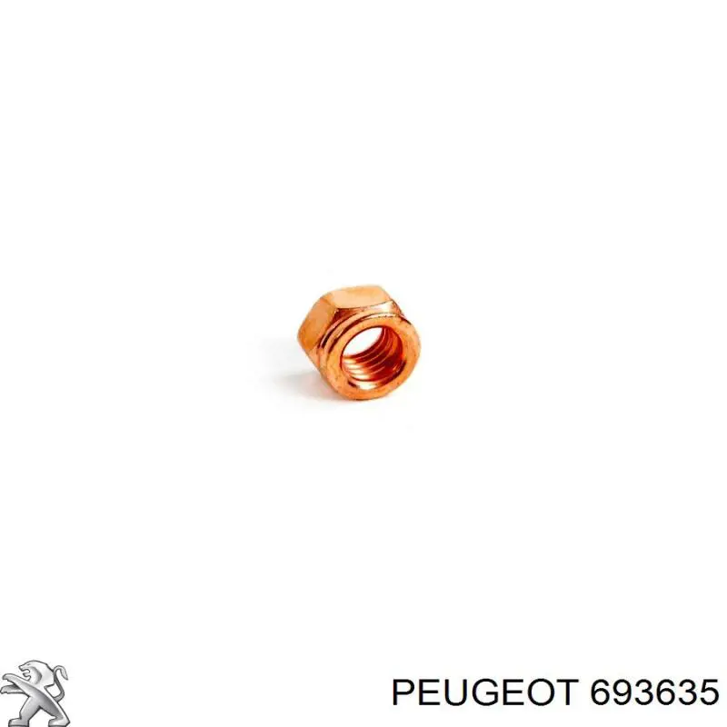 Гайка выпускного коллектора Peugeot/Citroen 693635 цена, от 0.72 USD