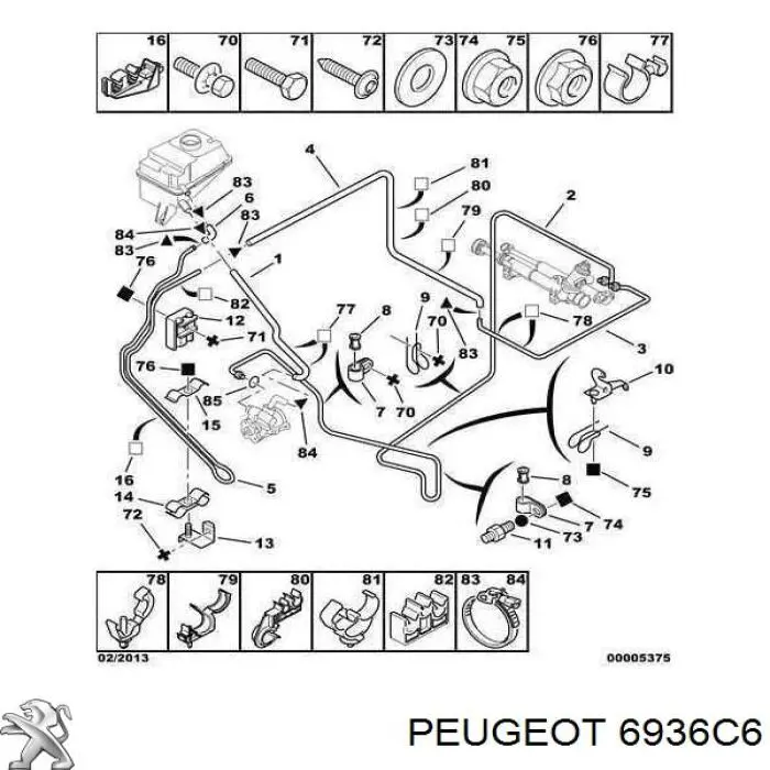  6936C6 Peugeot/Citroen