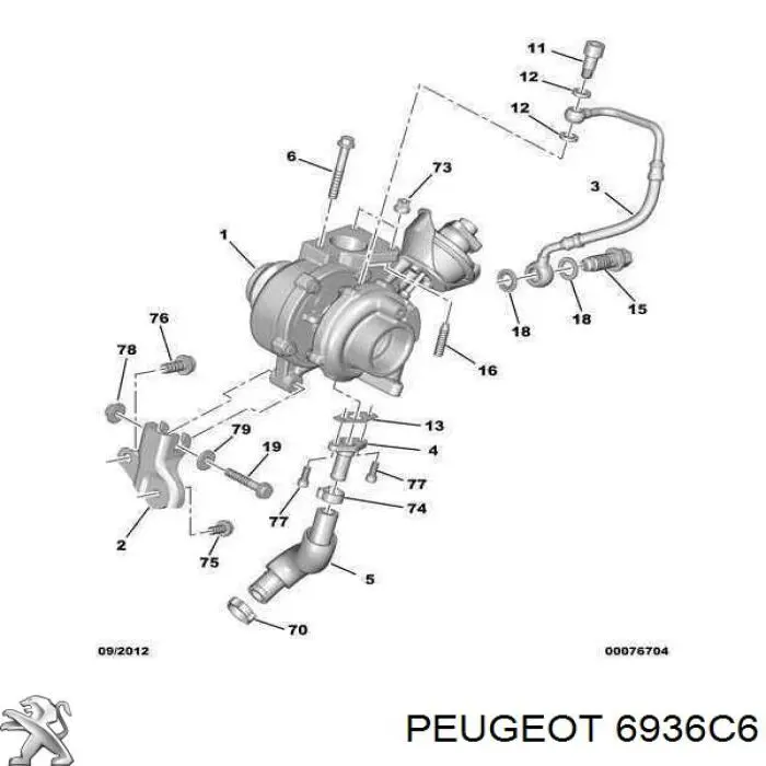 6936C6 Peugeot/Citroen 