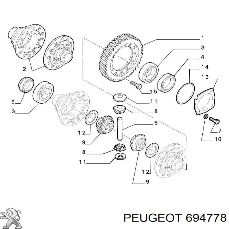 694778 Peugeot/Citroen 