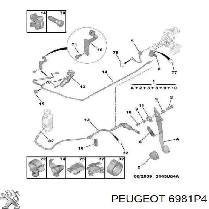 6981P4 Peugeot/Citroen 