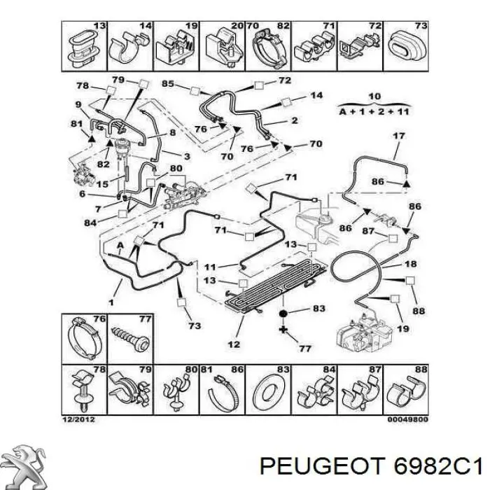  6982C1 Peugeot/Citroen