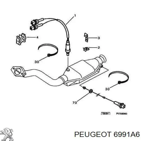  6991A6 Peugeot/Citroen