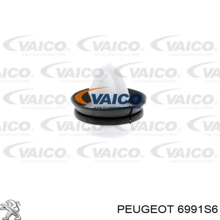 Пистон (клип) крепления молдинга двери Peugeot/Citroen 6991S6 цена, от 0.43 USD