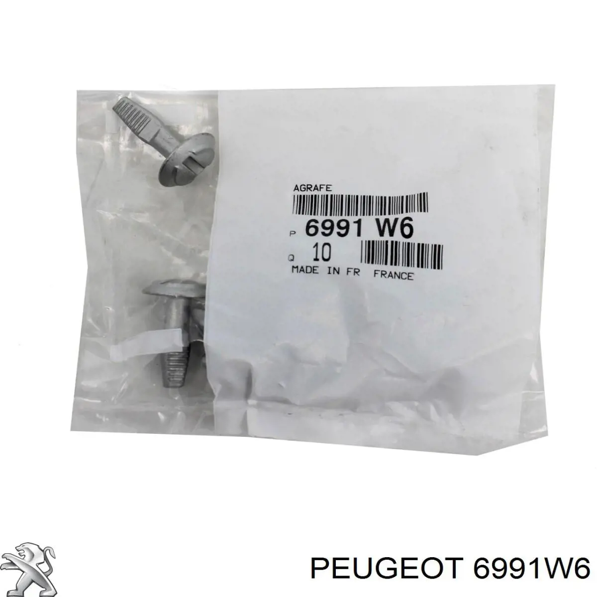 6991.W6 Peugeot/Citroen braçadeira de proteção de fundo