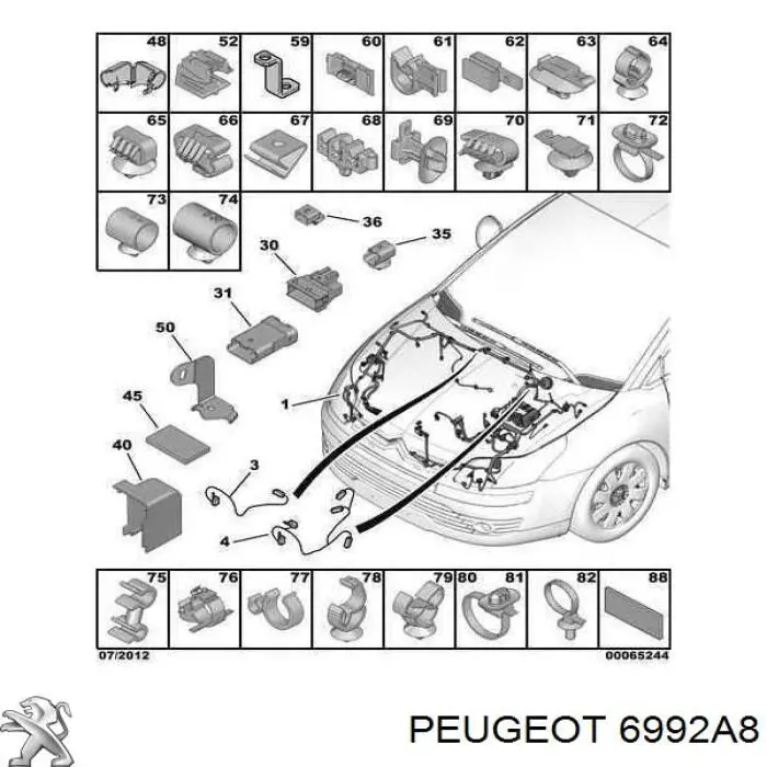  6992A8 Peugeot/Citroen