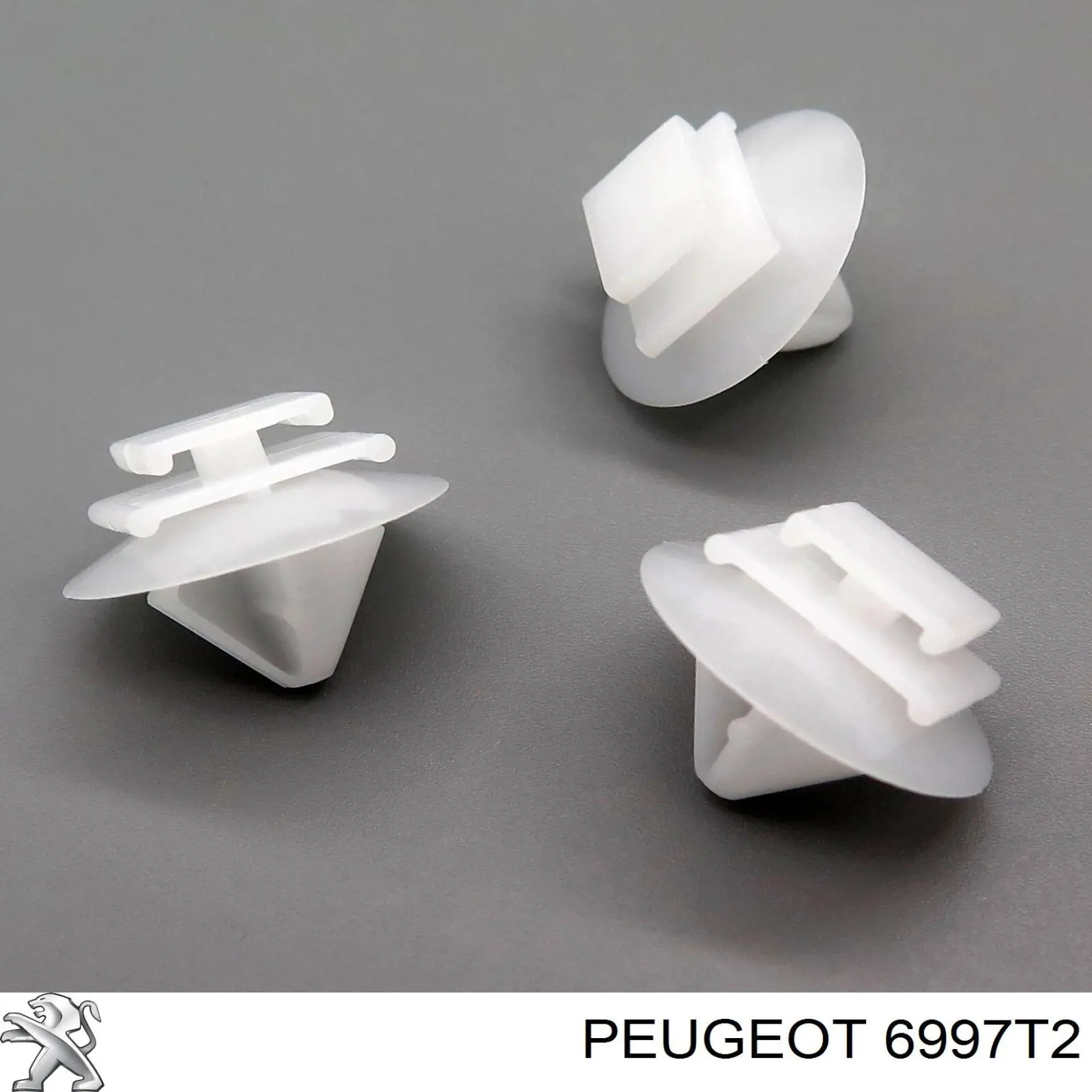 Клипса термоизоляции капота Peugeot/Citroen 6997T2