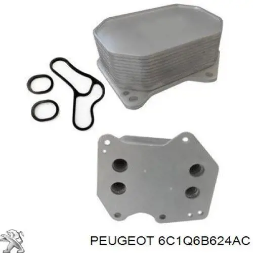 Корпус масляного фильтра 6C1Q6B624AC Peugeot/Citroen