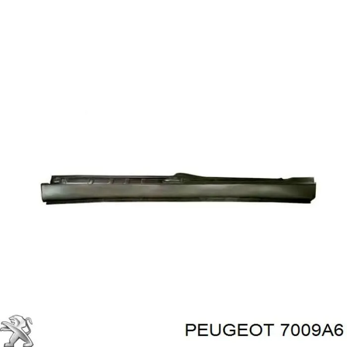 Порог внешний левый Peugeot/Citroen 00007009A6 цена, от 34.17 USD